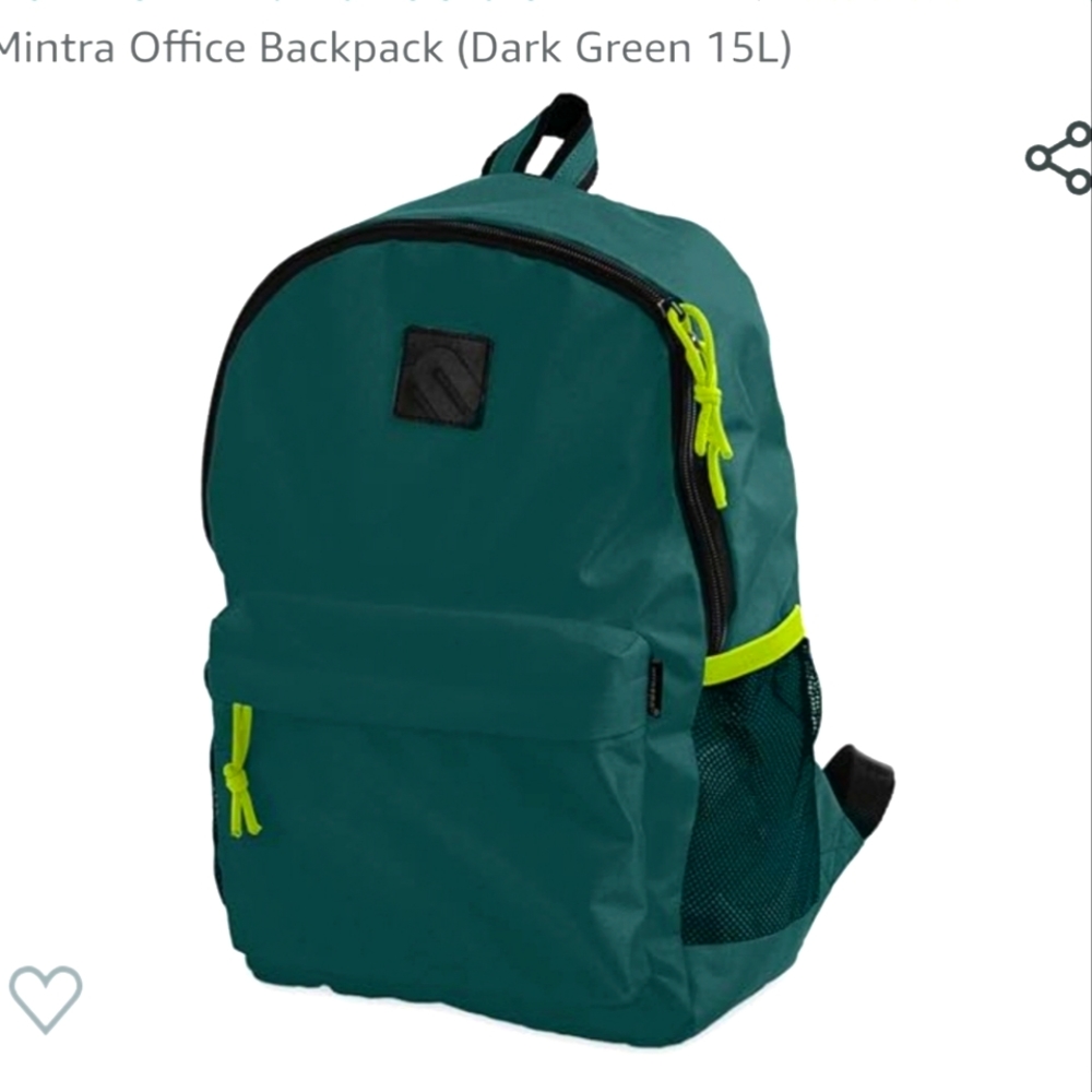 SMALL backpack-green-kids